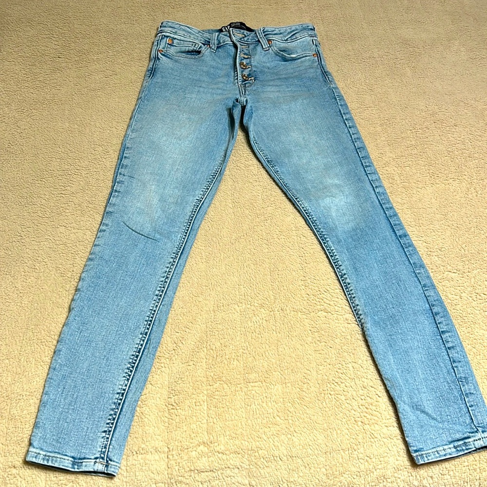 Gap High Rise Skinny Jeans